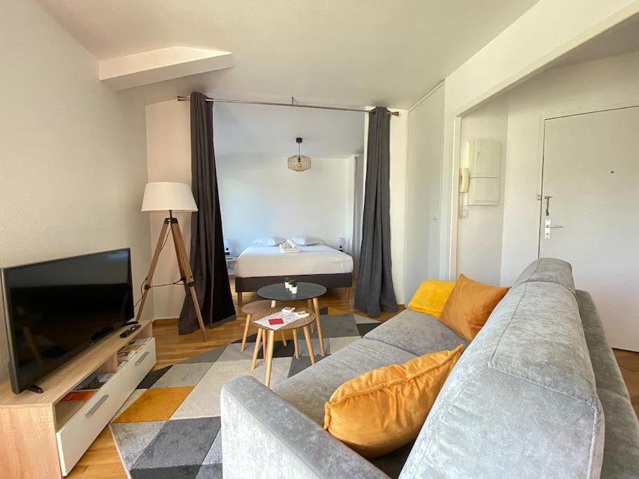 Grand Studio, Belle Terrasse Avec Vue Nantes Buitenkant foto