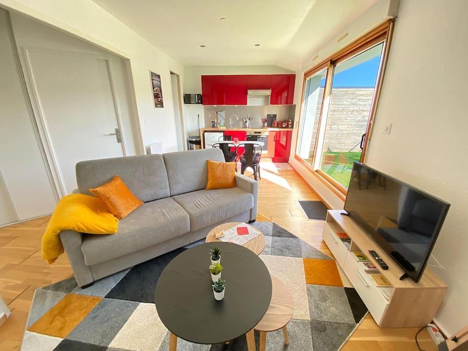 Grand Studio, Belle Terrasse Avec Vue Nantes Buitenkant foto