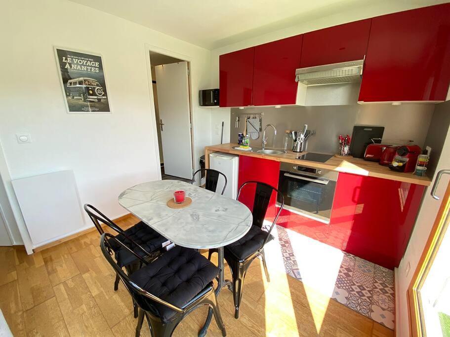 Grand Studio, Belle Terrasse Avec Vue Nantes Buitenkant foto
